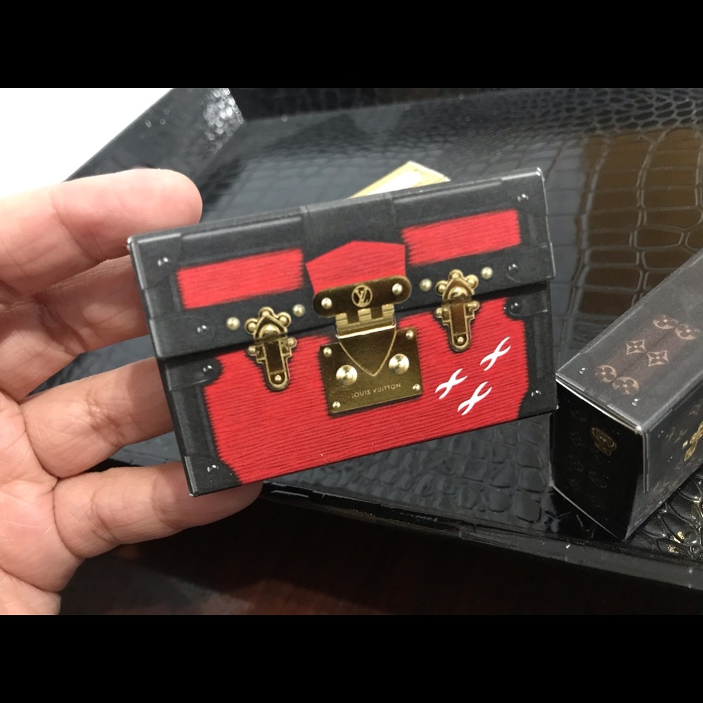 LOUIS VUITTON Mini Petite Malle Trunks RARE - Picture 3 of 16